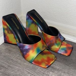 Multi-Colored Lemonade Heels